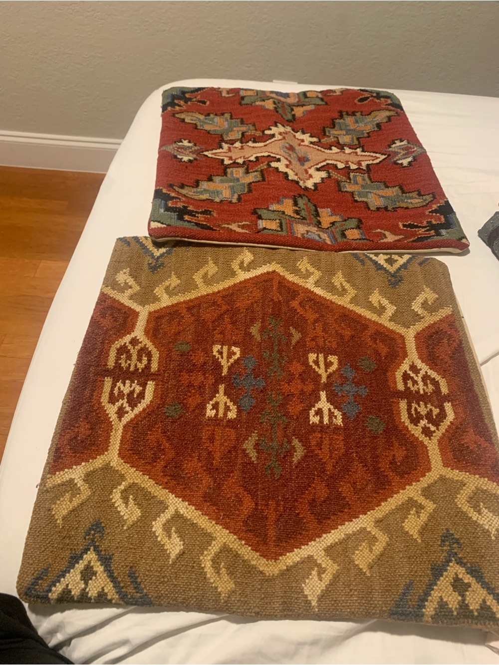 Pottery Barn Kilim Pillow Shams Set